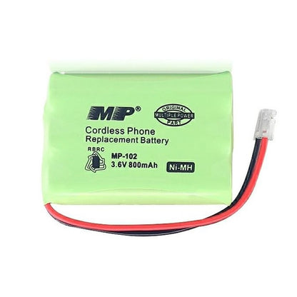 Multiple Power MP-102 Cordless Phone Replacement Battery Pack 800mAh 3.6V