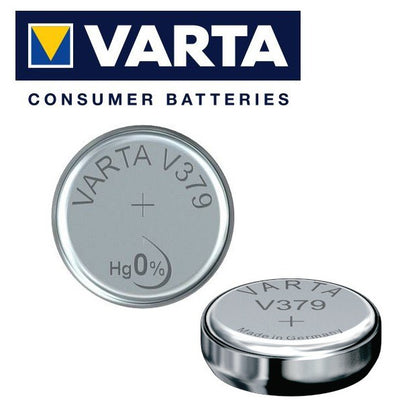 Varta V379 SR63 (1pc) 1.55v Silver Oxide Button Cell Battery Varta V 379 SR521SW