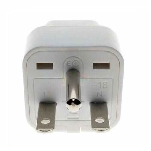 Adapter for Aircon Power Outlet Plug 1pc Nema 6-15P US Travel Adapter Universal Socket 3 Prong WHITE