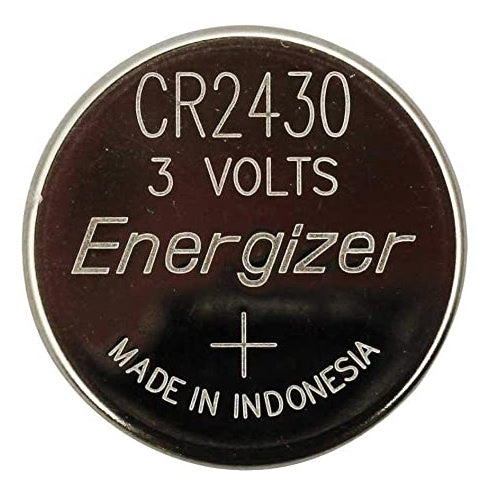 Energizer 2430 CR2430 (2pcs) 3V Lithium Button Cell Battery in Blister Pack DL2430 DL-2430 CR-2430