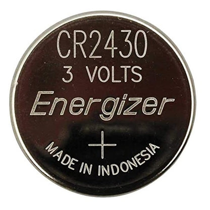 Energizer 2430 CR2430 (2pcs) 3V Lithium Button Cell Battery in Blister Pack DL2430 DL-2430 CR-2430