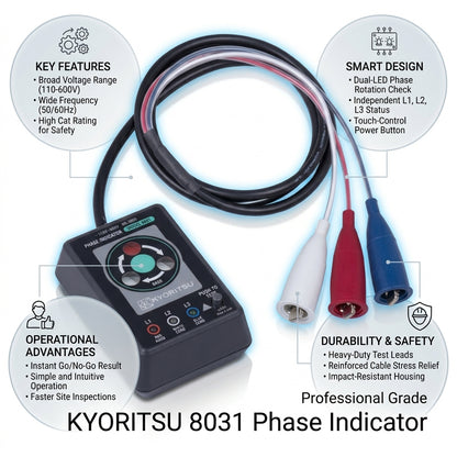 Kyoritsu Phase Indicators 8031