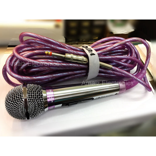 Loda Microphone for Videoke 10 Meters Wire Fixed to the Mic Professional Dynamic Hi Fidelity LW888