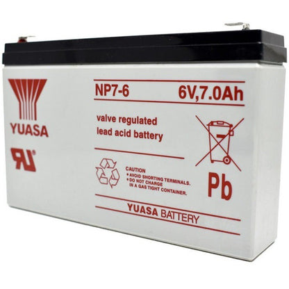 Yuasa 6V 7Ah SLA Rechargeable Battery NP7-6 Valve Regulated Sealed Lead-Acid Battery Toy Car Toycar