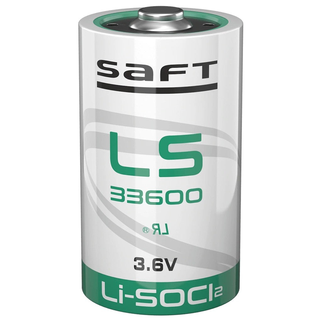 Saft LS33600 3.6v size D Lithium Battery - non Rechargeable