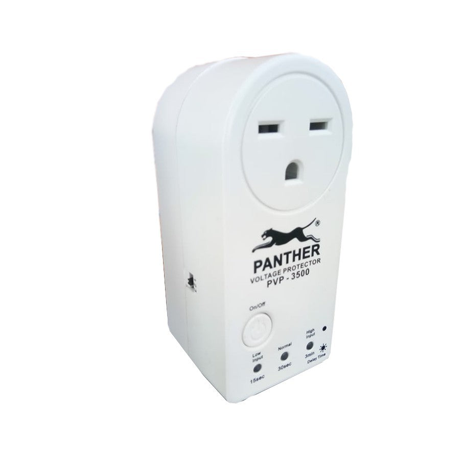 Panther PVP-3500 Voltage Surge Protector 3750W with Power on Delay PVP3500 PVP 3500