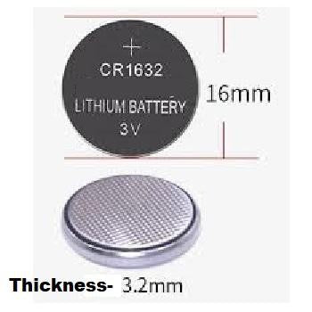 CR1632 3v Lithium Button Cell Battery