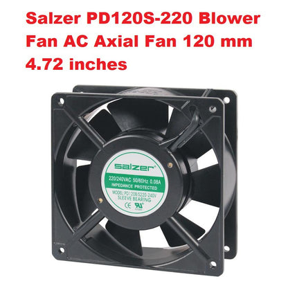 Salzer PD120S-220 Blower Fan AC Axial Fan 120 mm 4.72 inches