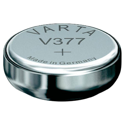 Varta V377 SR66 (1pc) 1.55v Silver Oxide Button Cell Battery in Blister Pack Varta V 377 SR626SW