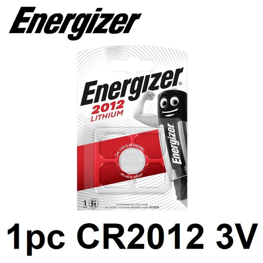 Energizer 2012 CR2012 (1pc) 3v Lithium Button Cell Battery in Blister Pack CR-2012 Batteries 6012 3V