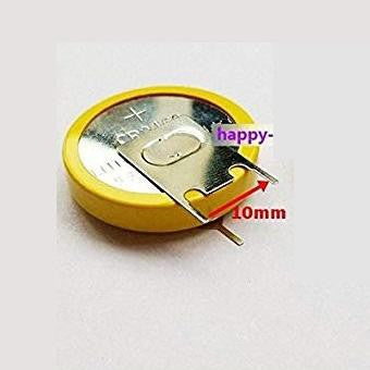CR2450 Cell Button With 3 solder Horizontal Tabs Pins FidgetFidget Battery Tabbed 3V