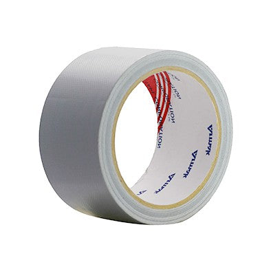 Armak Cloth Duct Tape - Silver Grey Gray Mesh Duck Tape 2 inch x 82 feet or 48 mm x 25 meter