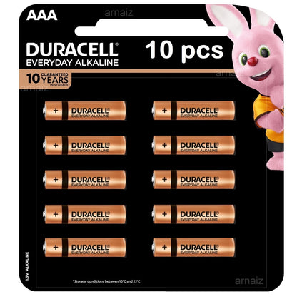 Duracell AAA Battery (2-10 pcs) Everyday Alkaline Batteries Duracell AAA Batteries Triple A Battery