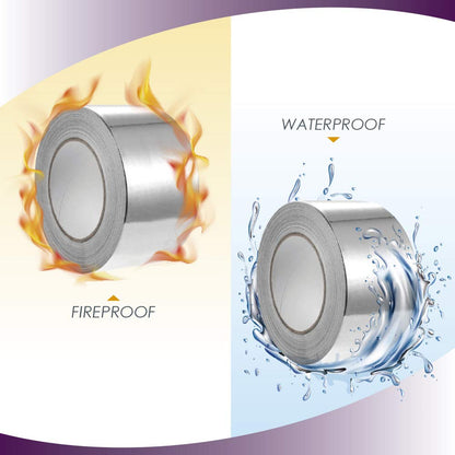 Prima Aluminum Duct Tape 3" x 20m Silver Duck Tape 72mm x 20 meters Shiny Sticky  Aluminum Foil Tape