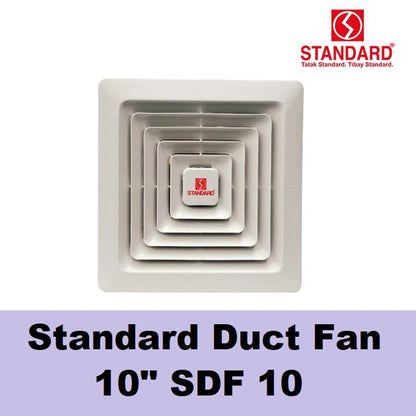 Standard Duct Fan 10 inches 10" Ceiling Fan SDF-10