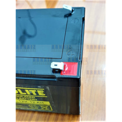 Ebike Battery 48V 12Ah Compatible with 48V 16Ah 4 pcs of 12v 12Ah Motolite brand OM12-12