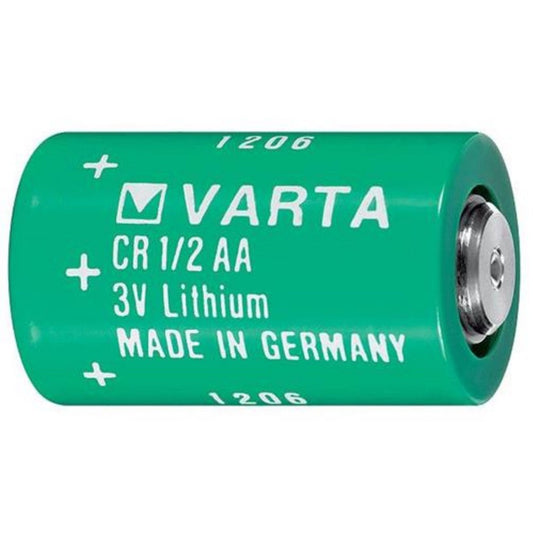 Varta CR1/2AA 3V size 1/2AA 1/2 AA Lithium Battery replaces CR14250SE 14250 - non Rechargeable