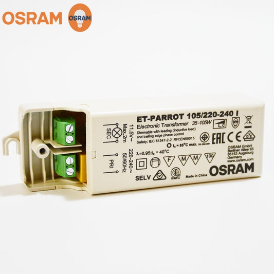 Osram ET-PARROT 105/220-240 Electronic Transformers For Low Voltage Halogen Lamps