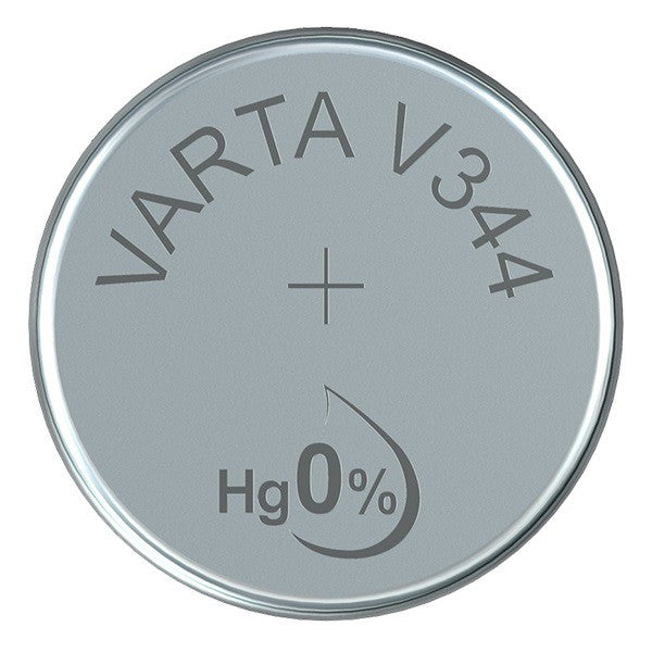 Varta V344 SR42 (1pc) 1.55v Silver Oxide Button Cell Battery Varta V 344 SR1136SW