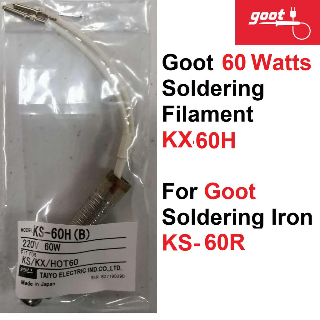 Goot Filament Soldering Heating Element Heater for Soldering Iron Gun KX30H KX40H KX60H KX100H TQ77