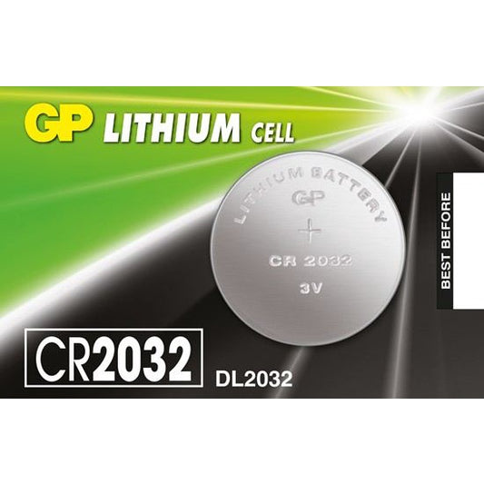 GP CR2032 DL2032 (1pc) 3v Lithium Button Cell Battery EA2032C ECR2032