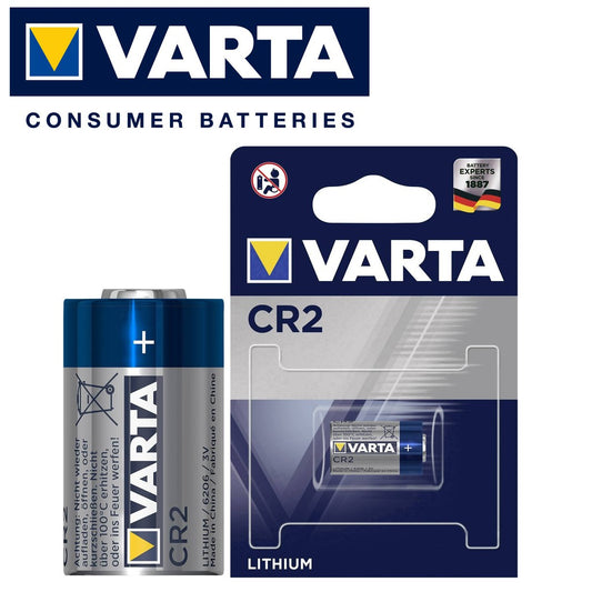 Varta CR2 (1pc) 3v Lithium Battery in Blister Pack Varta CR-2 Batteries 6206 EL1CR2