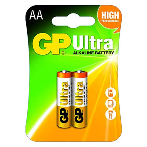 GP Ultra AA Alkaline (2pcs) Battery LR6 15AU