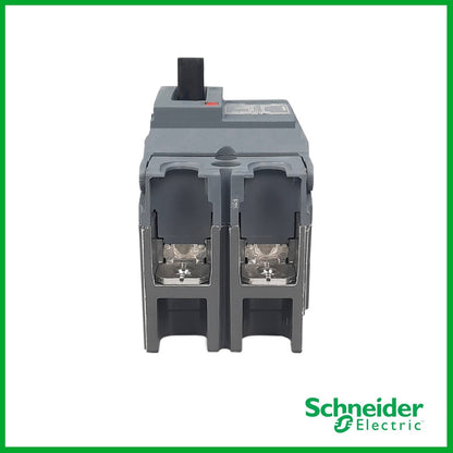 Schneider EZC100H2040 Circuit Breaker Easypact EZC100H 40A 2Poles MCCB