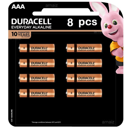 Duracell AAA Battery (2-10 pcs) Everyday Alkaline Batteries Duracell AAA Batteries Triple A Battery