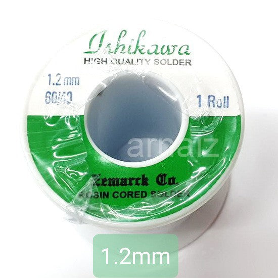 Ishikawa Soldering Lead 1.2mm QUICK MELT 60/40 Tin Lead Rosin Core Solder Soldering Ichikawa Welding