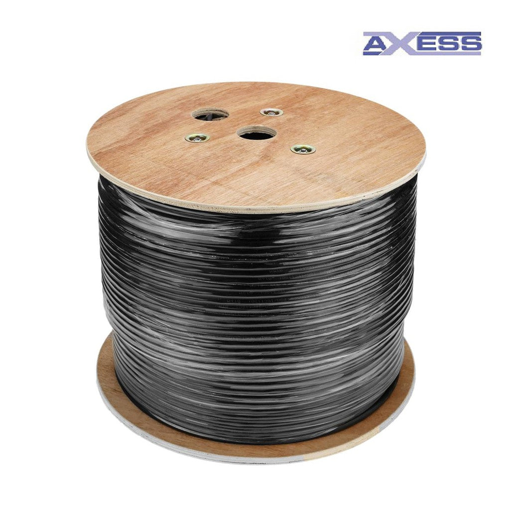 Axess UTP CAT5e CAT5 Outdoor Cable 305meters FTP Foiled Twisted Pair Ethernet Cable AWG24 4 Pairs