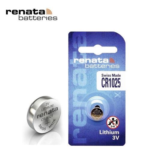 Renata CR1025 CR 1025 3V (1pc) Lithium Button Battery Coin Cell Batteries 3V