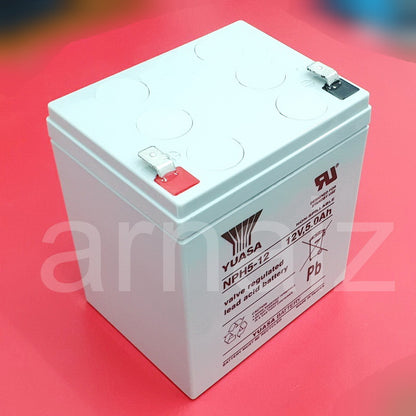 Yuasa 12V 5Ah 20hr NPH5-12 Battery 12 Volts 5 Ampere UPS replaces 12V 4.5Ah 4.5A Battery NP5-12