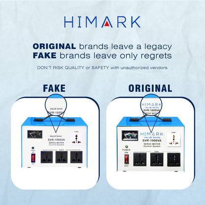 Himark 3000W AVR Automatic Voltage Regulator 3000VA Servo Motor Type 3KVA AVR Time Delay Power On