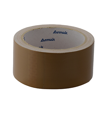 Armak Cloth Duct Tape - Tan Brown Mesh Duck Tape 2 inch x 82 feet or 48 mm x 25 meter