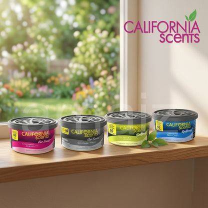 California Scents Organic Canister Air Freshener Car Fragrance Scent Spill Proof Can Air Purifier