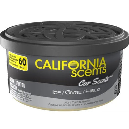 California Scents Organic Canister Air Freshener Car Fragrance Scent Spill Proof Can Air Purifier