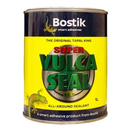 Super Vulcaseal 1L Elastomeric Sealant Bostik Waterproof Sealant Roof Glue Vulca Seal 1000mL