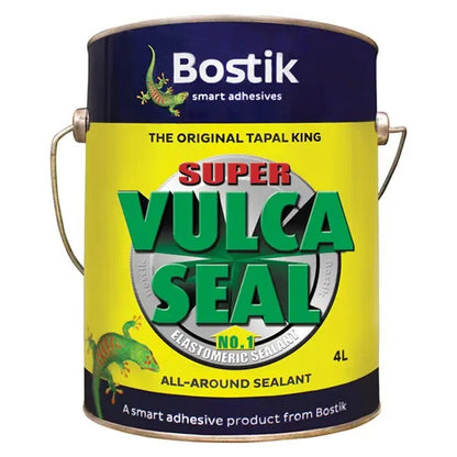Super Vulcaseal 4L Elastomeric Sealant Bostik Waterproof Sealant Roof Glue Vulca Seal 4000mL