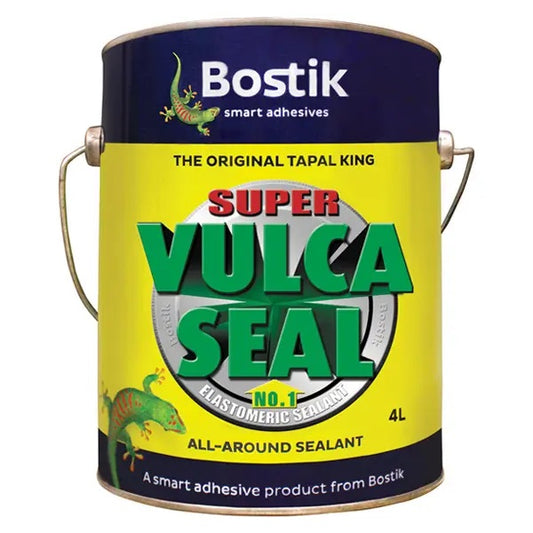 Super Vulcaseal 4L Elastomeric Sealant Bostik Waterproof Sealant Roof Glue Vulca Seal 4000mL