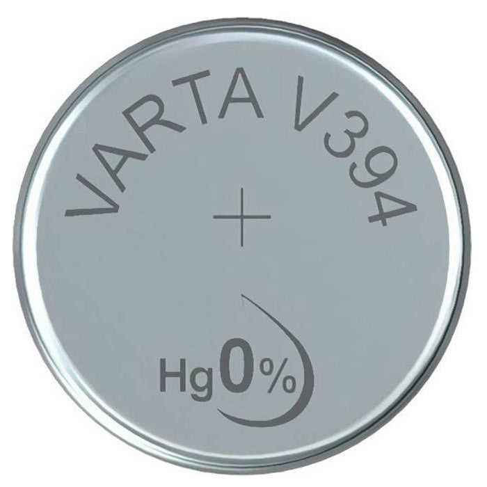 Varta V394 SR45 (1pc) 1.55v Silver Oxide Button Cell Battery in Blister Pack Varta V 394 SR45