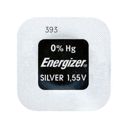 Energizer 393 309 (1pc) 1.55v Silver Oxide  Button Cell Battery  Mercury Free 393/309 SR714SW R754SW