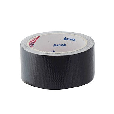 Armak Cloth Duct Tape - Black Mesh Duck Tape 2 inch x 82 feet or 48 mm x 25 meter