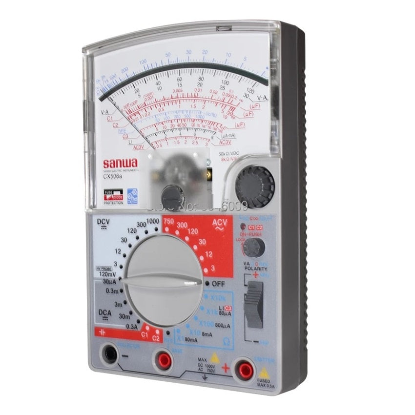 Sanwa CX506A Analog Multi-Tester Multi-Meter Made in JAPAN Analogue Multitester Multimeter