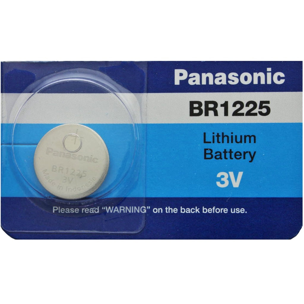 Panasonic BR1225 (1pc) 3v Lithium Button Cell Battery in Blister Pack CR 1225 Batteries 6225