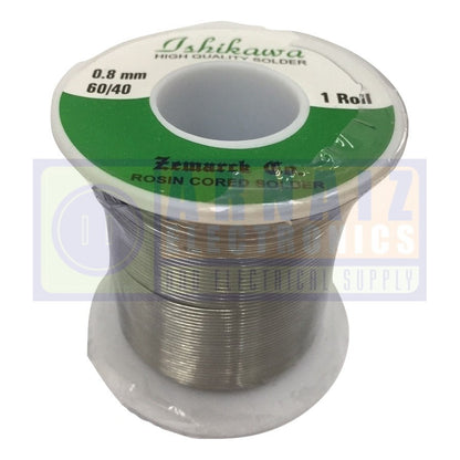 Ishikawa Soldering Lead 0.8mm QUICK MELT 60/40 Tin Lead Rosin Core Solder Soldering Ichikawa Welding