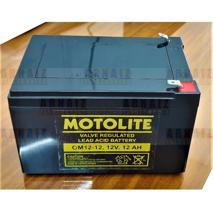 Ebike Battery 48V 12Ah Compatible with 48V 16Ah 4 pcs of 12v 12Ah Motolite brand OM12-12