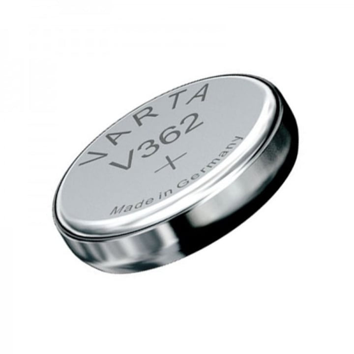 Varta V362 SR58 (1pc) 1.55v Silver Oxide Button Cell Battery in Blister Pack Varta V 362 SR721SW