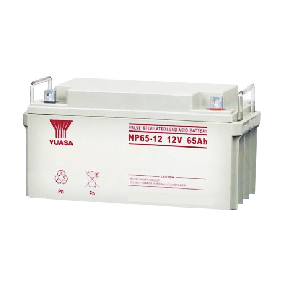 Yuasa 12V 65Ah SLA VRLA Rechargeable Battery NP65-12 Valve Regulated Sealed Lead-Acid Battery