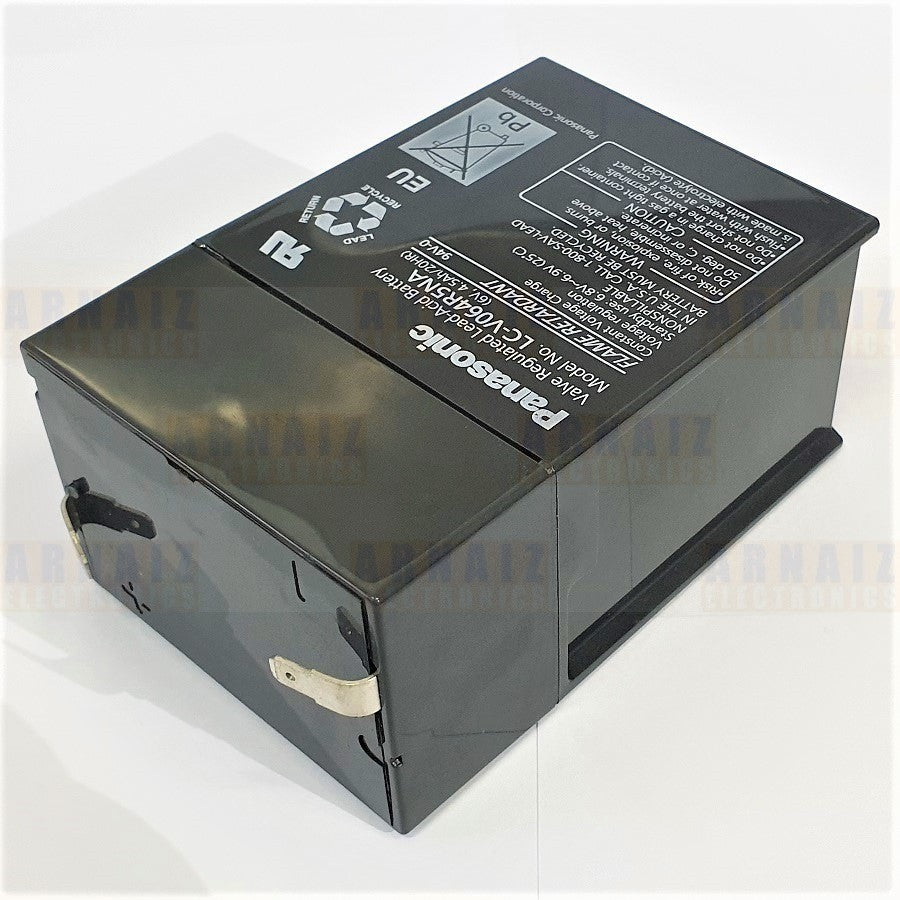 Panasonic 6V 4.5Ah SLA Rechargeable Battery LC-V064R5NA Valve Regulated Sealed Lead-Acid Battery